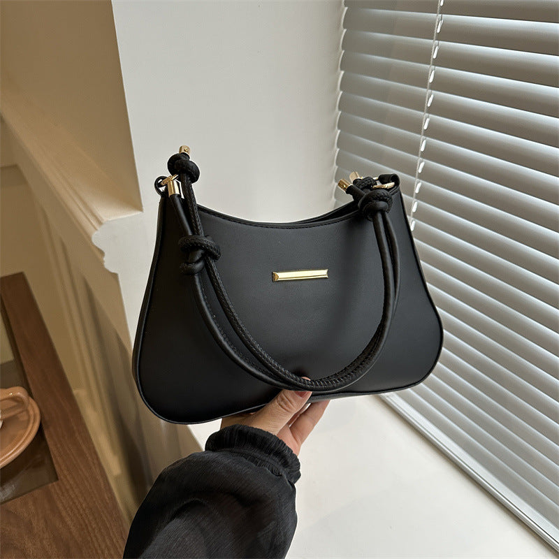 Women'S High-End Hand-Held Armpit Small Square Bag